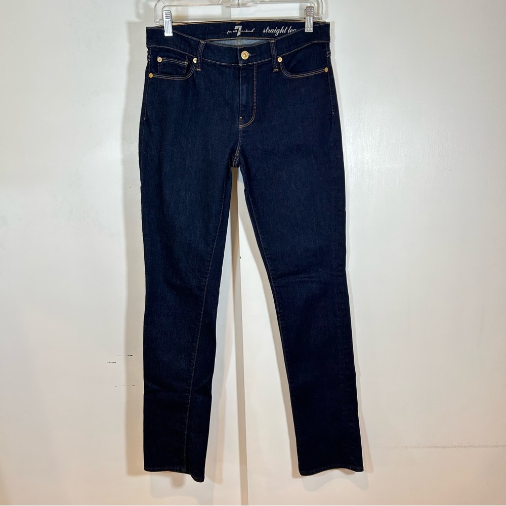 7 For All Mankind Straight Leg Jeans